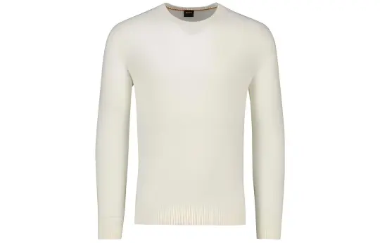 HUGO BOSS FW23 Sweater Men's White