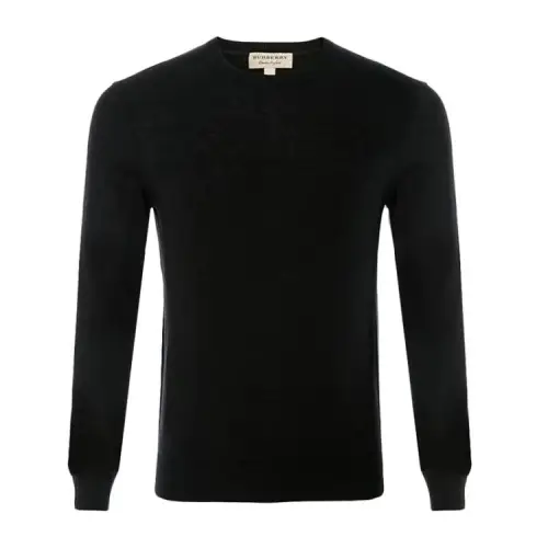 Burberry Cashmere Sweater Men's Black