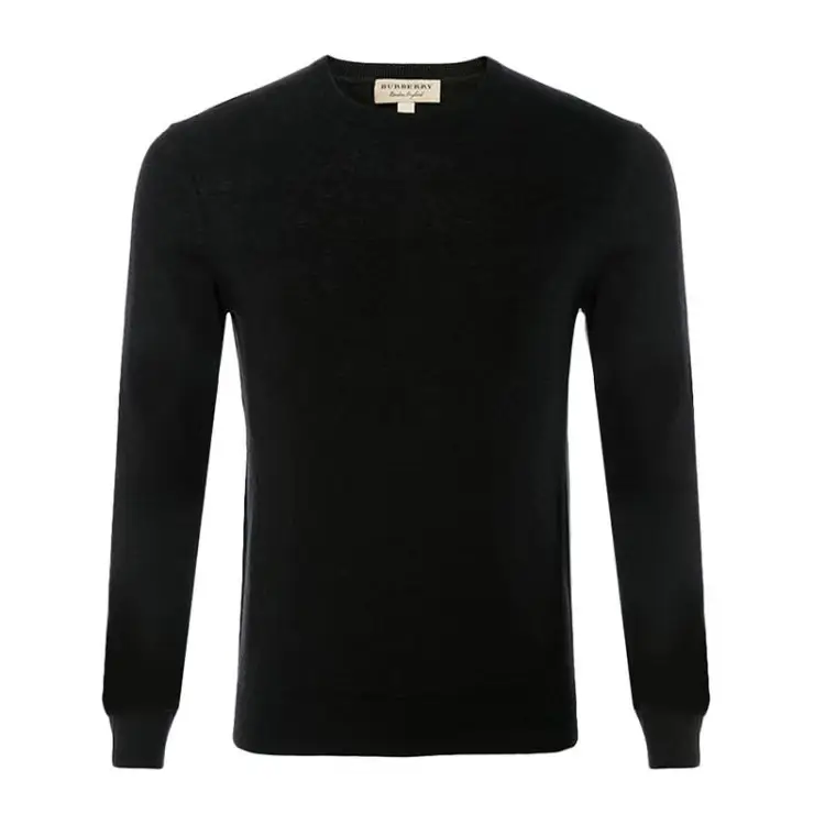 Burberry Cashmere Sweater Men's Black