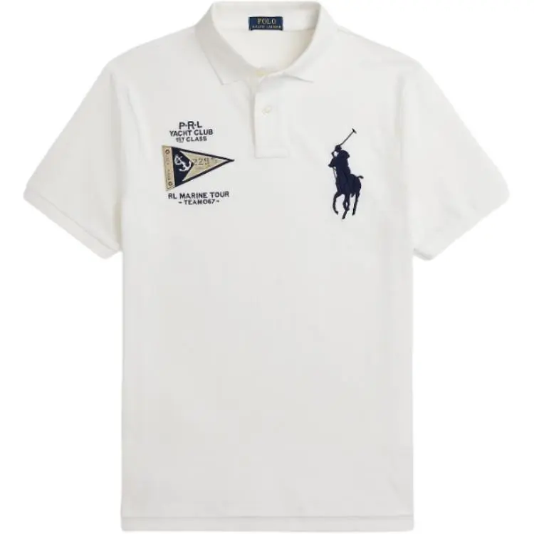 Polo Ralph Lauren FW24 Polo Shirt Men's Washed White