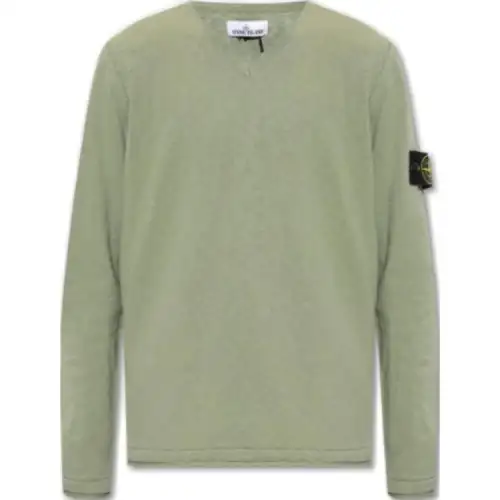 STONE ISLAND Sweater Men's Green