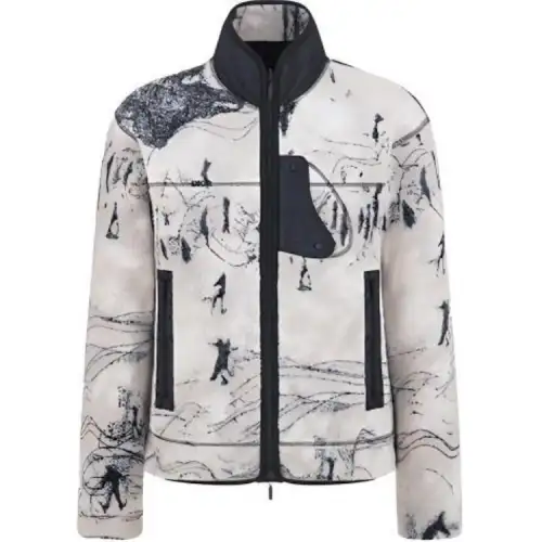 DIOR Quarterly New Products Jackets Men's White Stand Collar Moderate Other