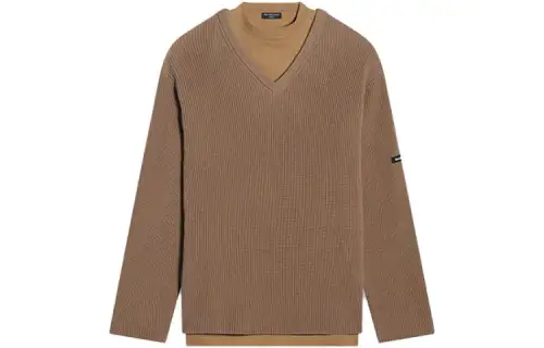 Balenciaga Knitwear Loose Fit Men's Beige