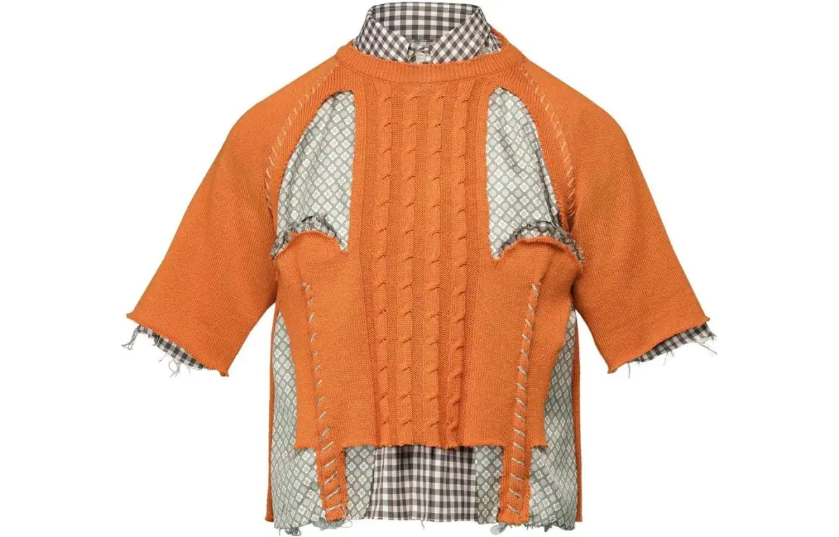 Maison Margiela Sweater Men's Carrot Orange