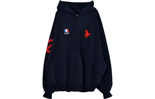 Balenciaga Zip Up Hoodie