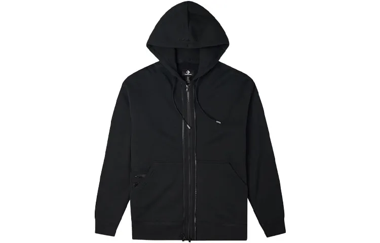 Converse Jackets Unisex Black Hooded Moderate Other
