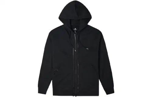 Converse Jackets Unisex Black Hooded Moderate Other