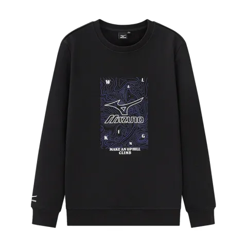 Mizuno Sweatshirts Unisex Crew Neck Moderate Regular