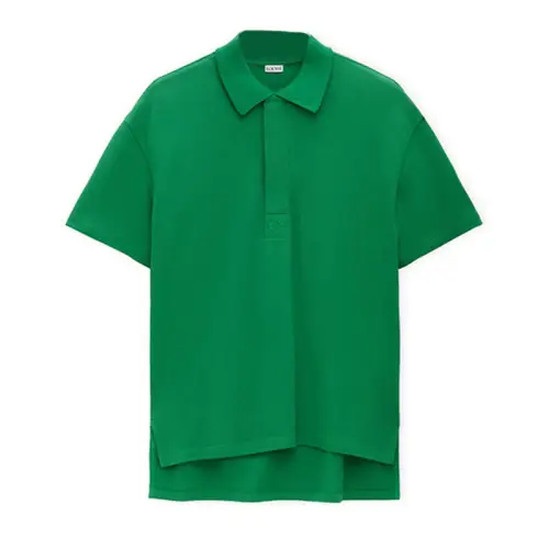 LOEWE FW24 Polo Shirt Men's Green