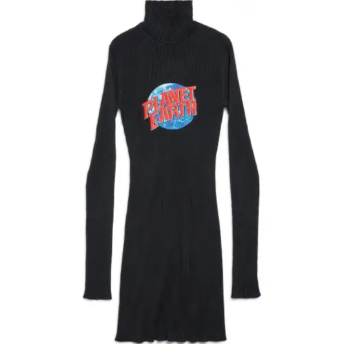 Balenciaga FW24 Knitwear Regular Fit Unisex Black