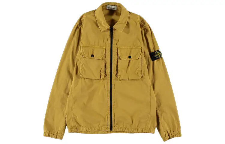 STONE ISLAND FW21 Jackets & Coats Men's Yellow