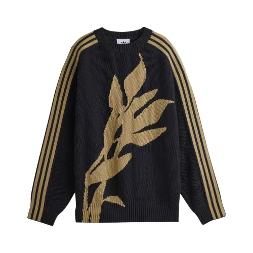 Adidas Originals floral-embroidered jumper