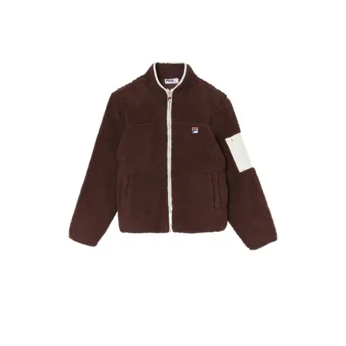 FILA Jackets Men's Brown 206 Stand Collar Moderate Other