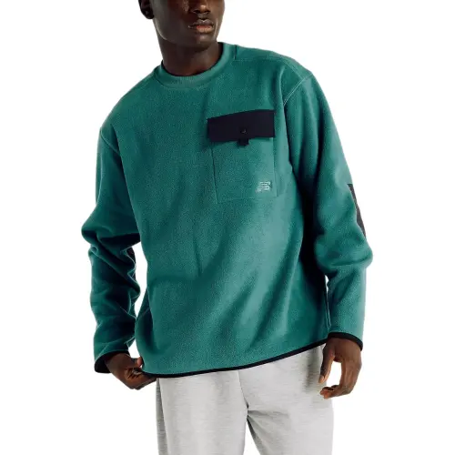 New Balance Outdoor Crew Sweatshirt Men's New Spruce