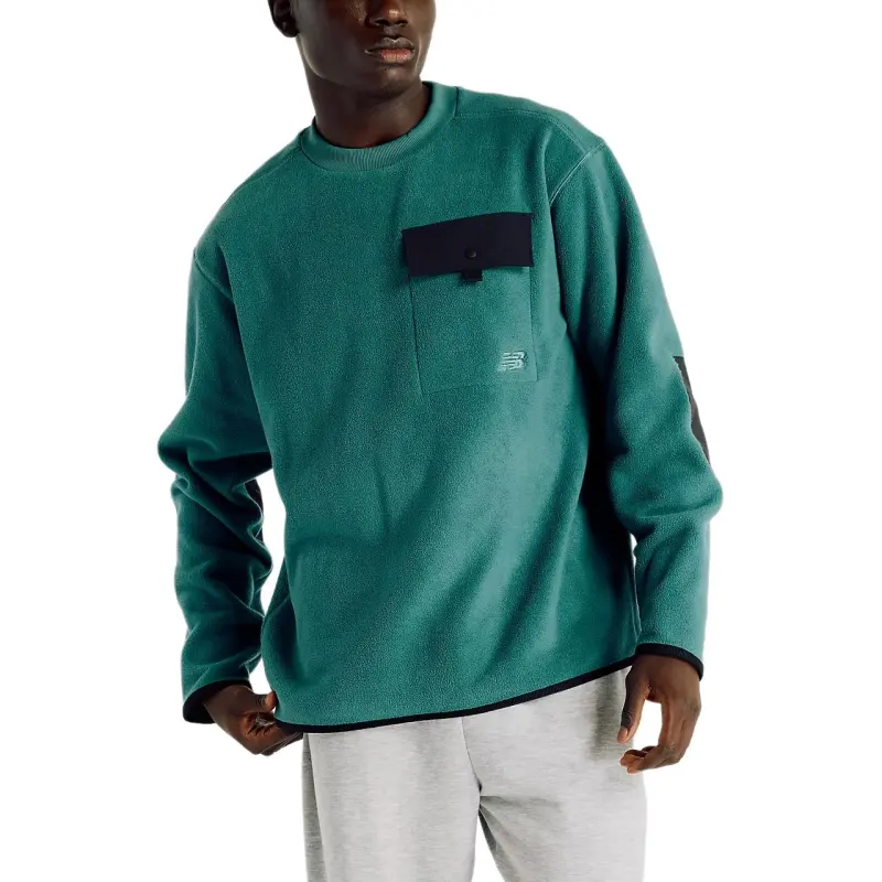 New Balance Outdoor Crew Sweatshirt Men's New Spruce