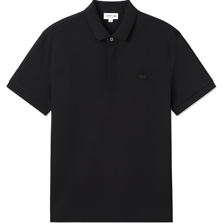 Мужская футболка LACOSTE Поло (черная)