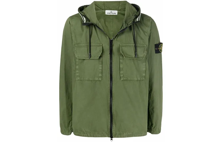 STONE ISLAND SS22 Jacket Men's Green