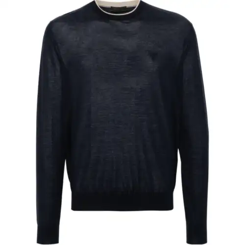 Prada mélange-effect cashmere jumper