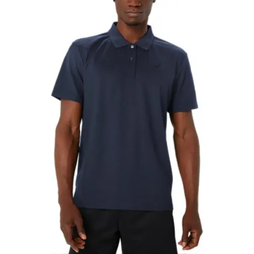 Asics SHORT SLEEVE POLO SHIRT Polo Shirt Men's Marine Blue