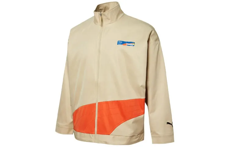 PUMA X ROARINGWILD X PUMA Jackets Men's Pebble Pattern Stand Collar Moderate Other