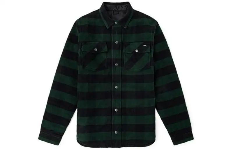 Vans Jackets Men's Green Lapel Thickened Other