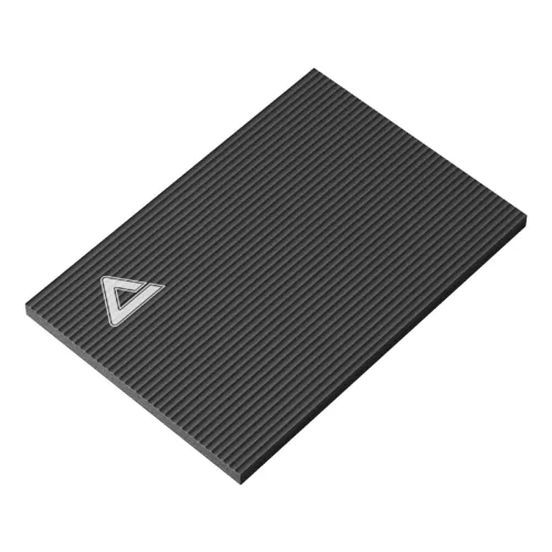 Peak flat support pad, thickened sound insulation, shock absorption, non-slip balance pad, yoga pad, NBR indoor sports fitness abdominal wheel core training special kneeling pad, same style for men and women, black