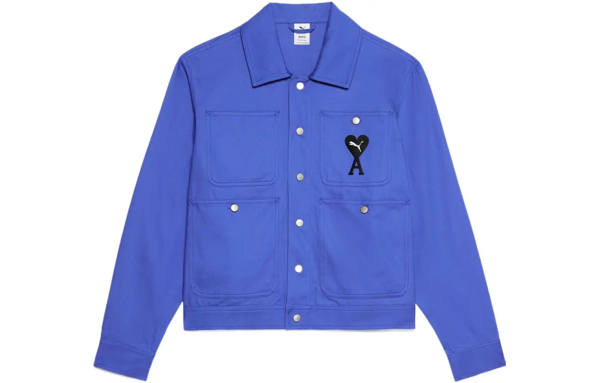 PUMA AMIPARIS PUMA X AMI Jacket Fall Men's Blue
