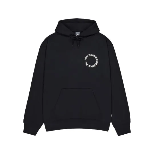 New Balance circular-logo hoodie