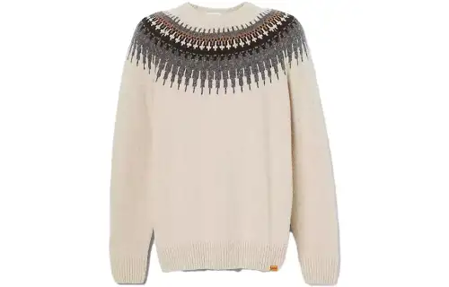 Timberland Sweaters Men's Khaki Crew Neck Moderate Other