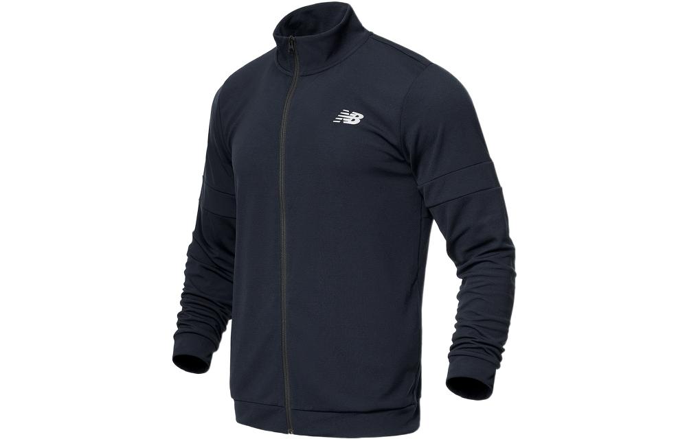 Мужская куртка New Balance Knit Jacket (темно-синяя)