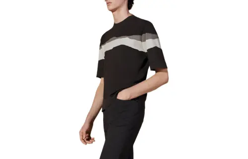 HERMES Knitwear Men's Liquorice Crew Neck Moderate Other