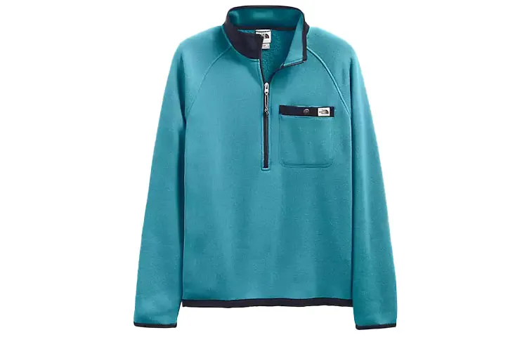 THE NORTH FACE Jackets Men's Blue Stand Collar Thickened Other