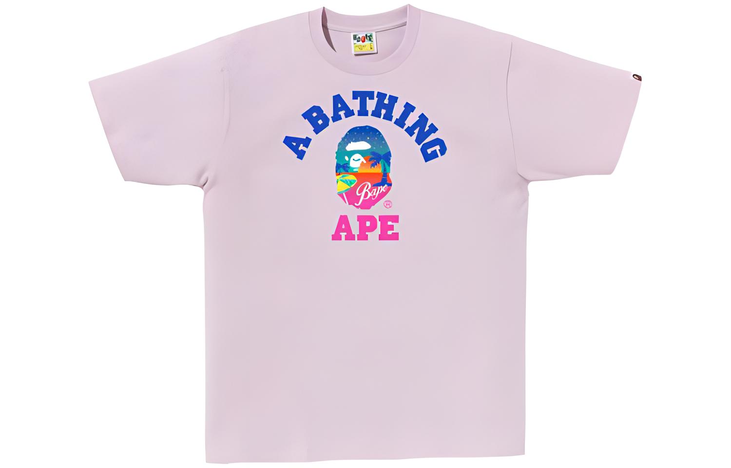 Мужская футболка A BATHING APE 1J30-110-068 (черная)
