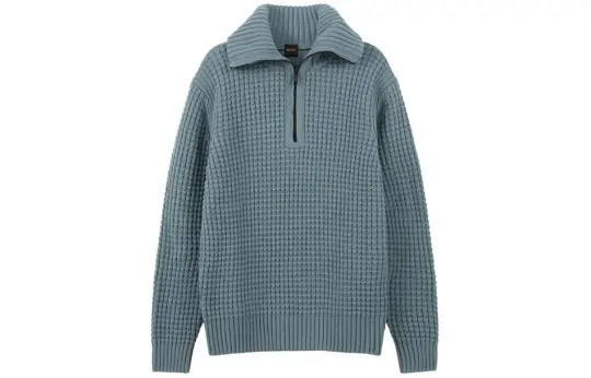 HUGO BOSS Orange Collection SS24 Sweater Men's Green