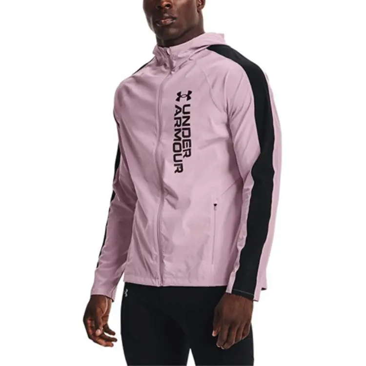 Under Armour Storm Jackets Men's Pink Hooded Moderate Other