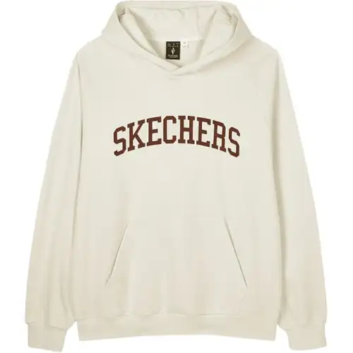 Skechers Comfortable Lifestyle Collection Sweatshirt Men's Ecru