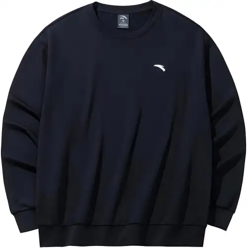 Anta Life Collection Sweatshirt Unisex Basic Black