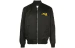 KENZO Jackets Men's Black Baseball Collar Moderate Pilot