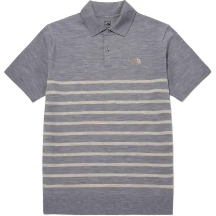 THE NORTH FACE Polo Shirt Men's Gray