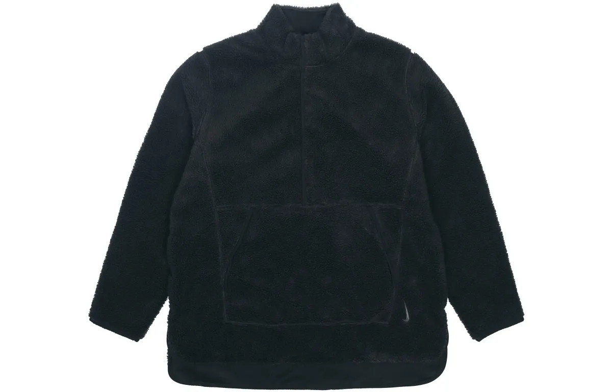Nike Jackets Men's Black Stand Collar Moderate Other
