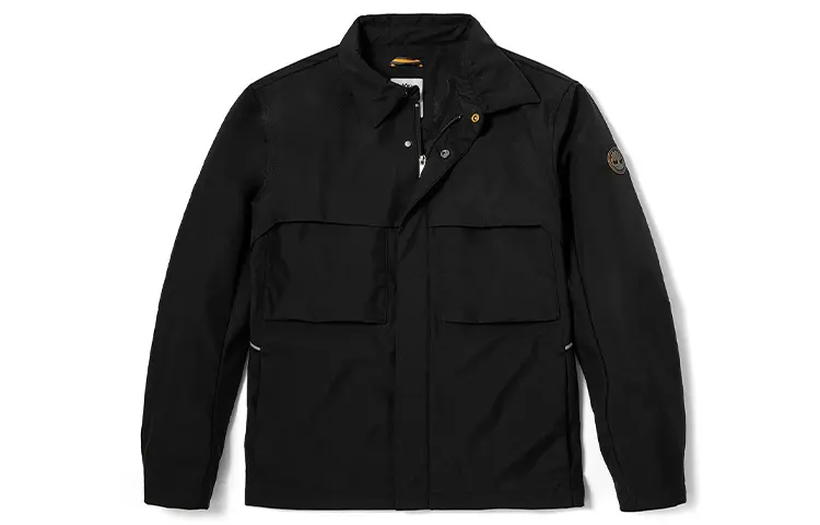 Timberland Jackets Men's Black Lapel Moderate Workwear
