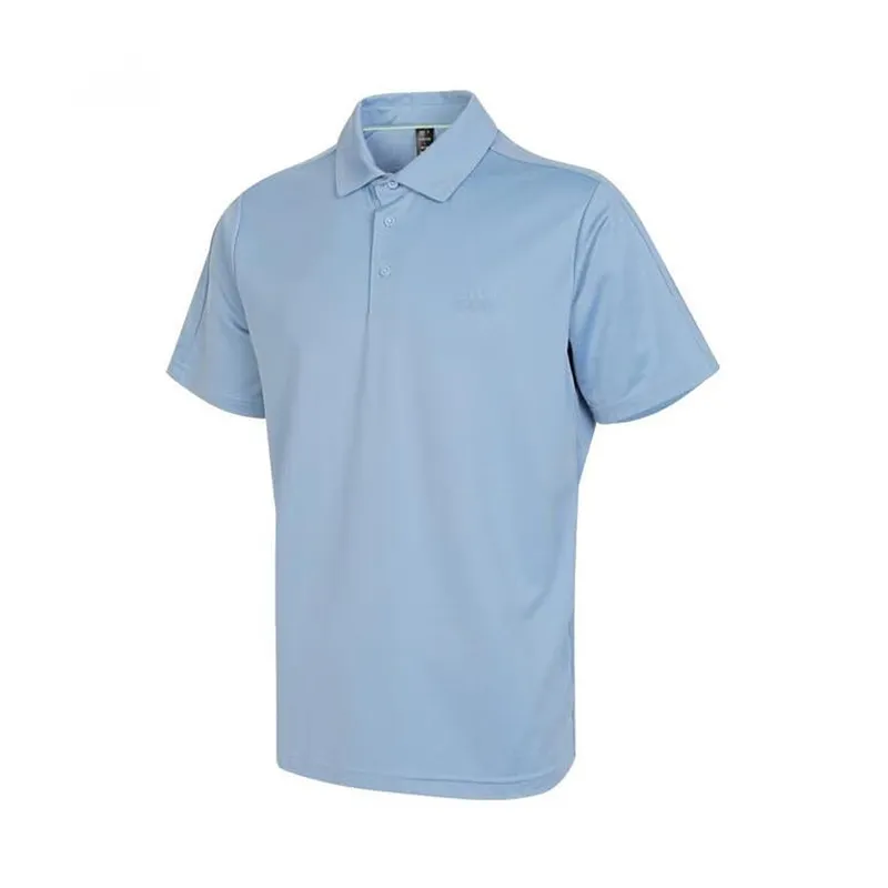 Adidas Polo Shirt Men's Light Blue