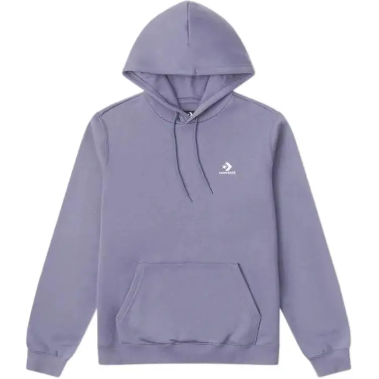 Converse Go-To Embroidered Star Chevron Standard-Fit Fleece Hoodie