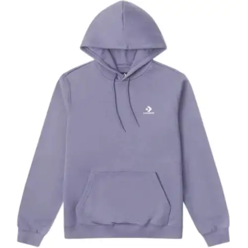 Converse Go-To Embroidered Star Chevron Standard-Fit Fleece Hoodie
