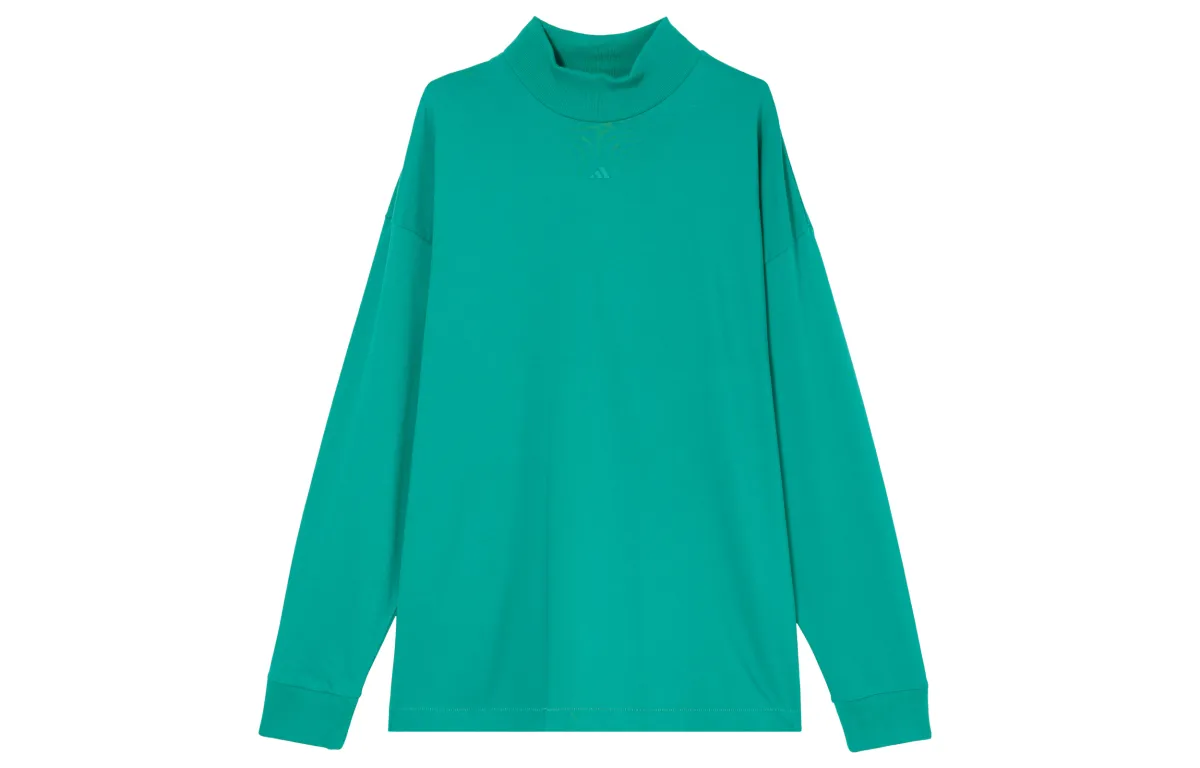 Adidas Chapter 03 T-Shirts Unisex Green Half-Turtleneck Moderate