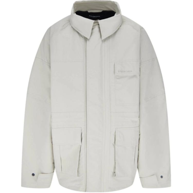 Мужская куртка Balenciaga (бежевая)