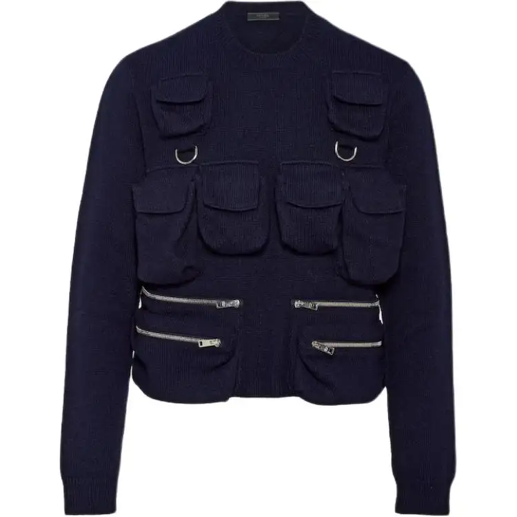 PRADA Sweater Men's Marine Blue