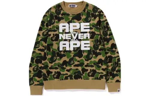 Bape Abc Camo Asnka Crewneck