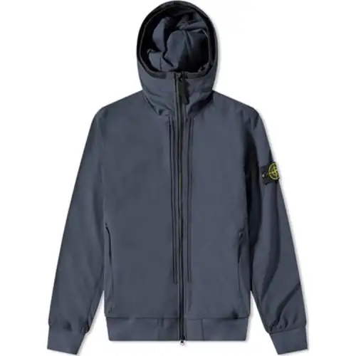 STONE ISLAND Jackets & Coats Men's Night Blue