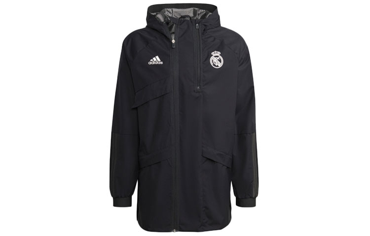 Мужская куртка adidas Real Madrid (черная)